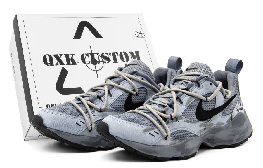 Nike Nike Air Heights Fabric Slip Resistant Abrasion Resistant Slip Resistant Abrasion Resistant Low top Casual Shoes Men's