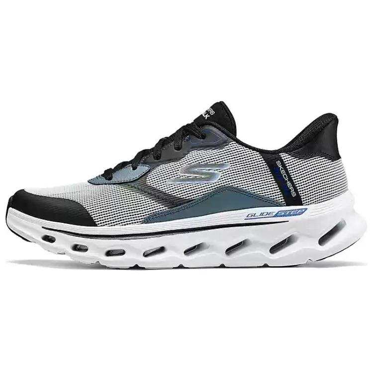 Skechers MEN'S GO WALK Low top Casual Shoes Men's White Black
