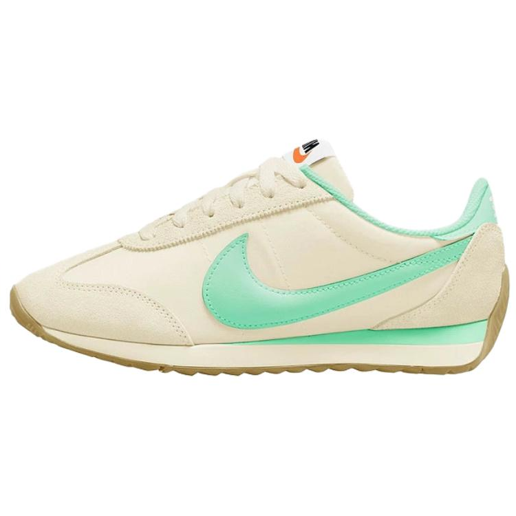 Nike Nike Pacific Leather Abrasion Resistant Low top Casual Shoes Women's Beige Green