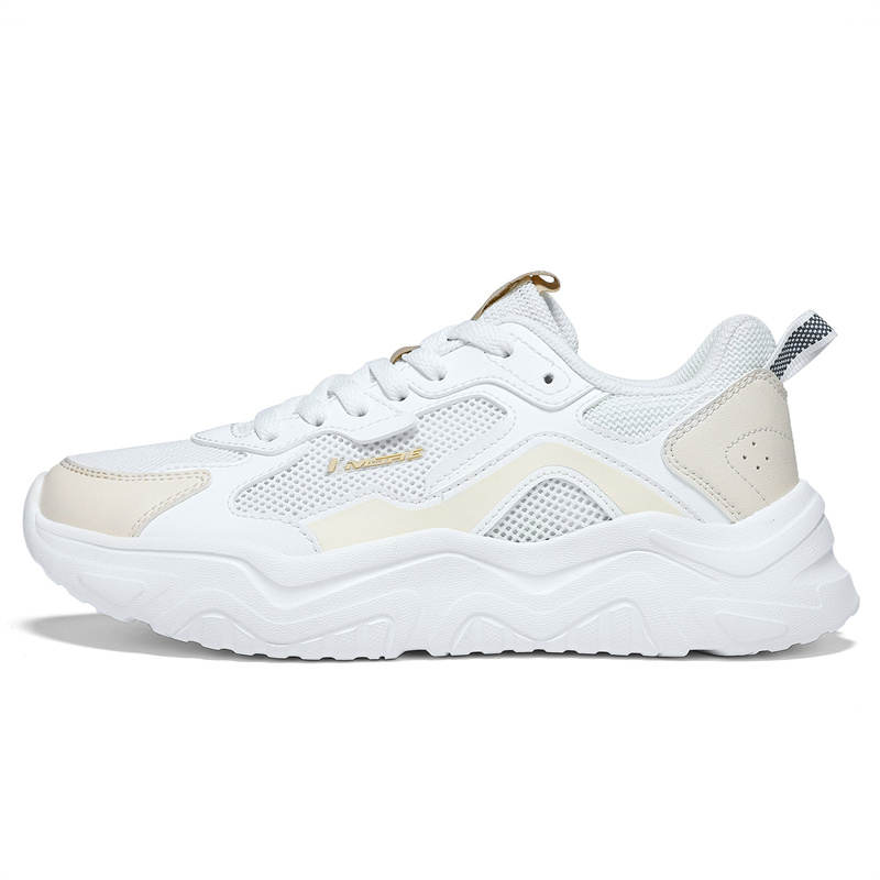 361° Cushioning Slip Resistant Lightweight Low top Casual Shoes Women's White