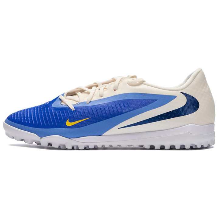 Nike Nike Phantom 6 TF Turf Natural Grass Abrasion Resistant Soccer Shoes Unisex Blue
