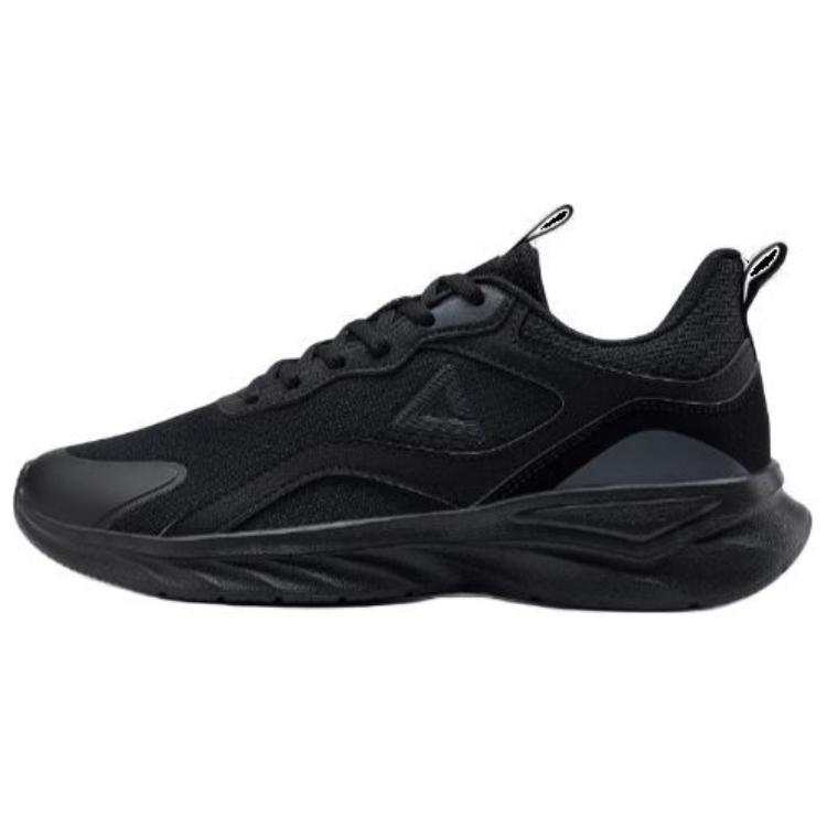 PEAK Comfortable And Breathable Cushioning, Wear Resistant Low top Casual Shoes Men's Black