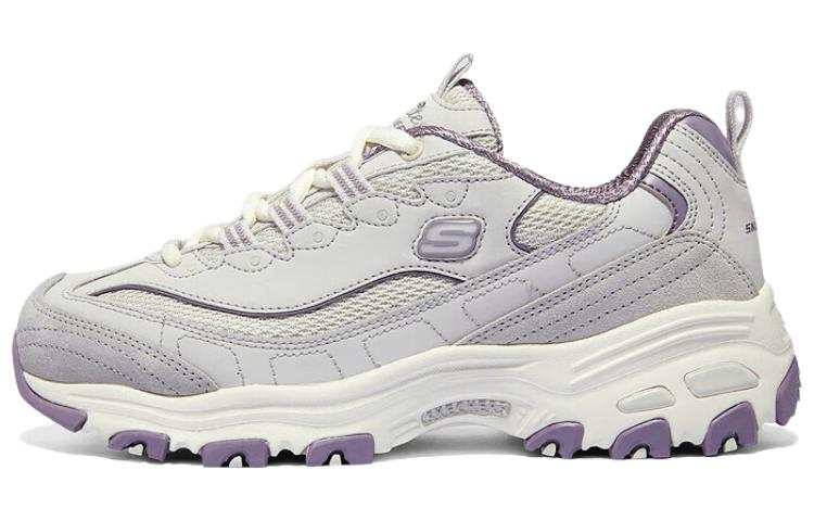 Skechers D'Lites 1.0 Shoes 'Grey Purple' Women's