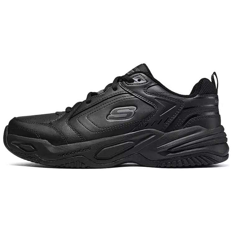 Skechers Durham Abrasion Resistant Abrasion Resistant Low top Casual Shoes Men's Black