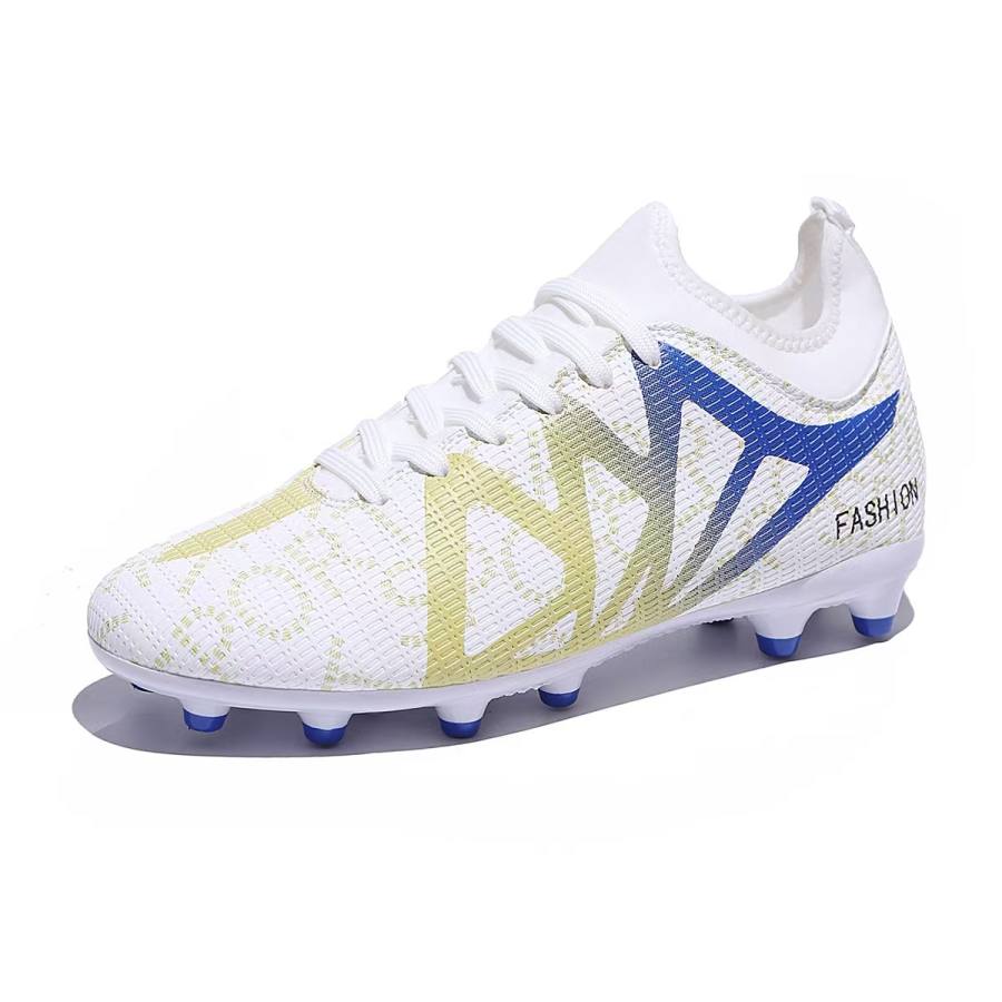 WEJIESS Slip Resistant Coverage Abrasion Resistant Soccer Shoes Unisex