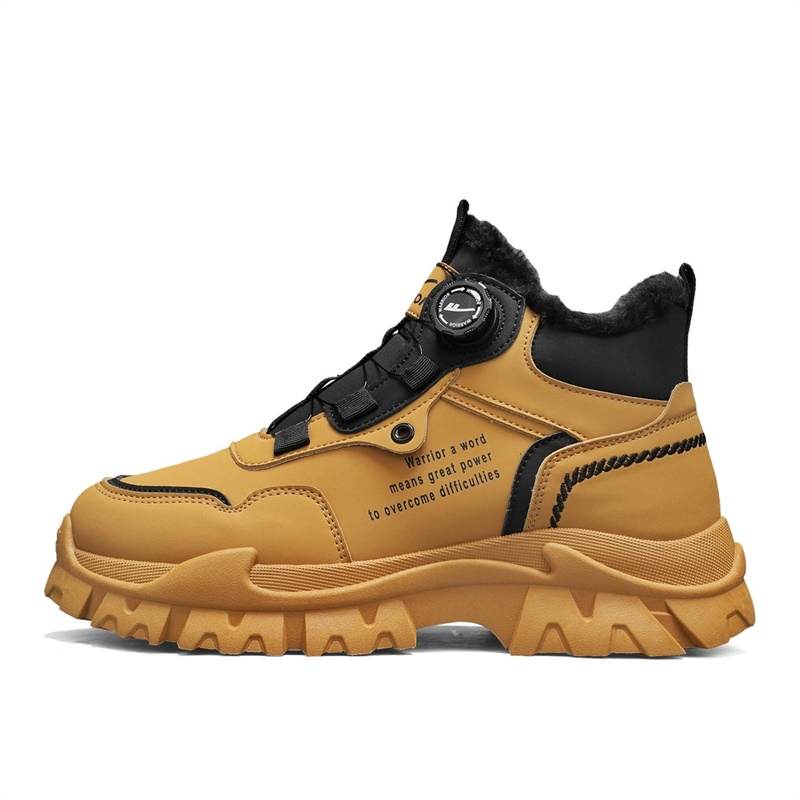 WARRIOR WARRIOR Short Combat Boots Men's Earth Yellow Black