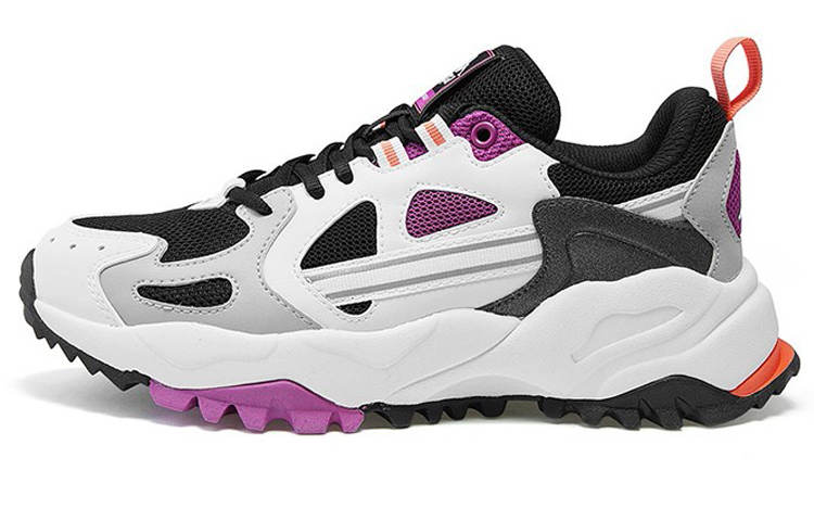 Kappa Cushioning Slip Resistant Cushioning Slip Resistant Low top Casual Shoes Women's Black Purple