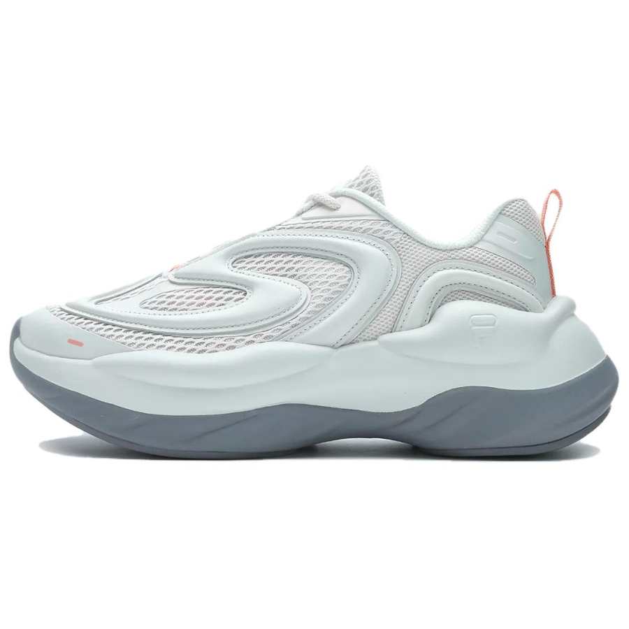 FILA FUSION BUZZARD Meteorite Shoes Textile, Synthetic Leather Low top Casual Shoes Women's Gray