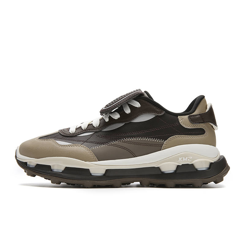 FILA KM2 Low top Casual Shoes Men's Coffee Brown