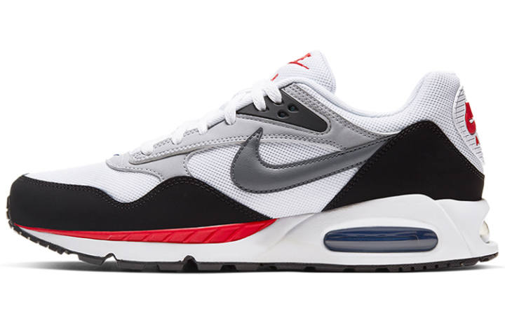Nike Nike Air Max Correlate Abrasion Resistant Breathable Low top Casual Shoes Men's White Gray Red