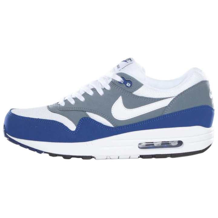 Nike Nike Air Max 1 Low top Casual Shoes Men's Gray Blue