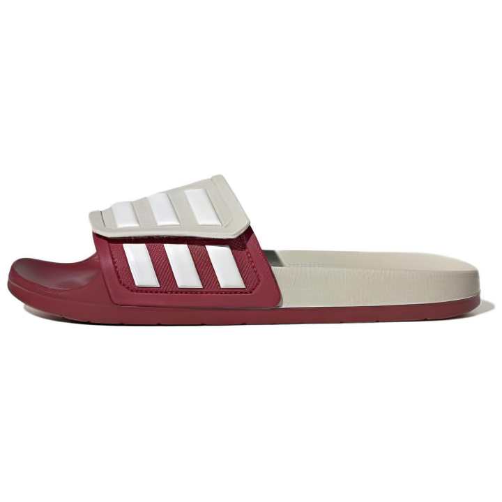 Adidas Adidas Adilette Tnd Slides Active Maroon Cloud White Talc