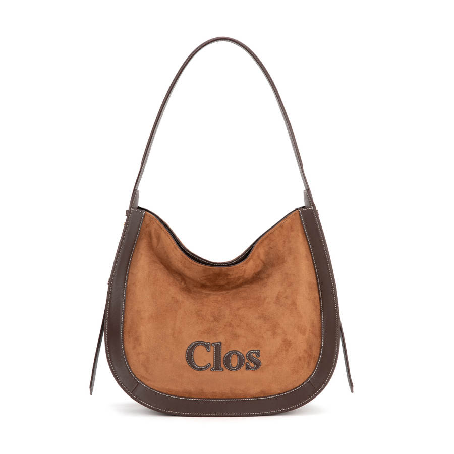CLOS Top Grain Cow Leather Tote Women's