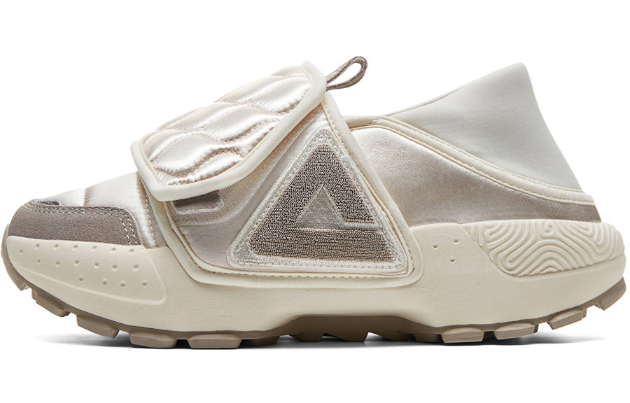 PEAK Large Triangle Puffy Shoes, Slip on Slip on Shoes Fabric Cushioning Height Increasing Abrasion Resistant Low top