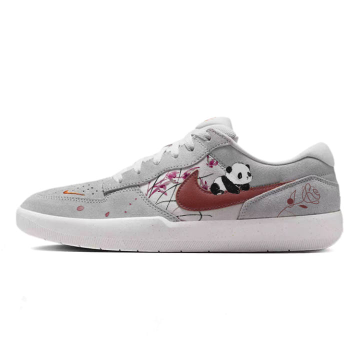 Nike Nike SB Force 58 Cushioning Low top Casual Shoes Unisex Gray