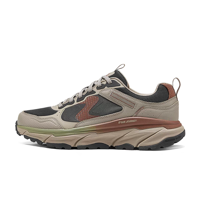 Skechers D'LUX JOURNEY Fashion Low top Casual Shoes Men's Taupe