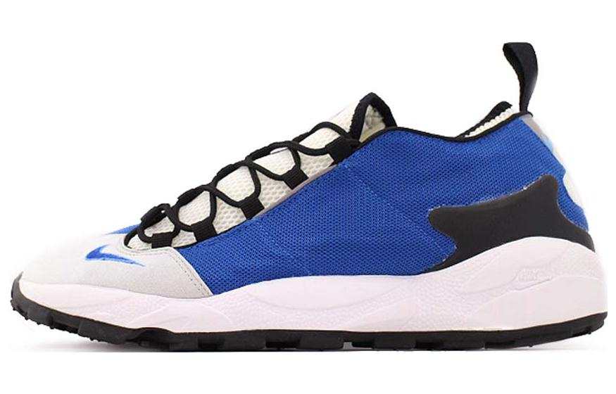 Nike Nike Air Footscape Wear resistant And Lightweight Low top Casual Shoes Unisex White Blue