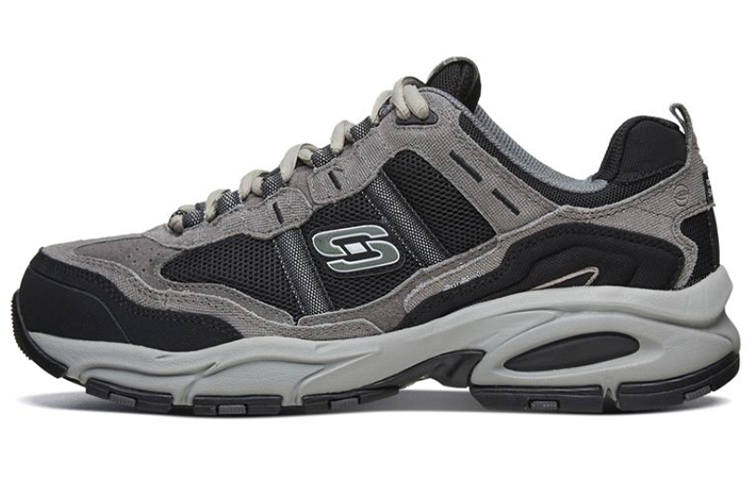 Skechers Vigor 2.0 Abrasion Resistant Abrasion Resistant Low top Casual Shoes Men's Charcoal Black