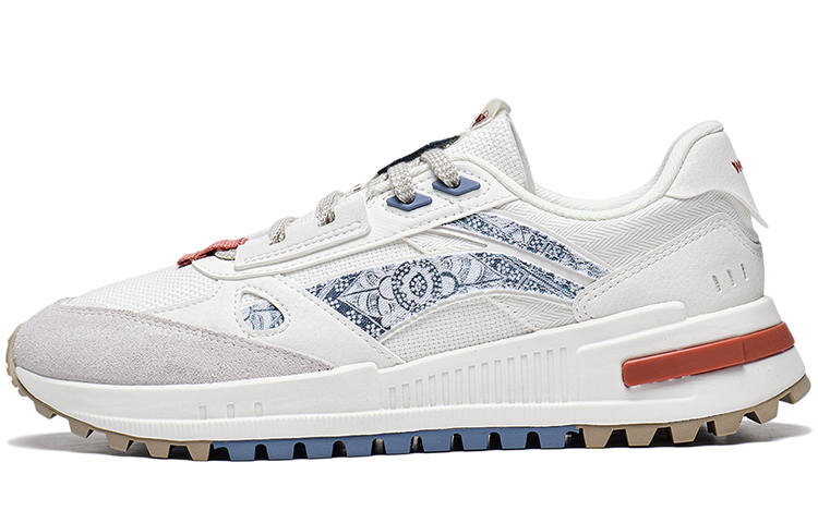 Li-Ning Li Ning Riding The Wind 2.0 Textile, Synthetic Leather Color Block Slip Resistant Abrasion Resistant