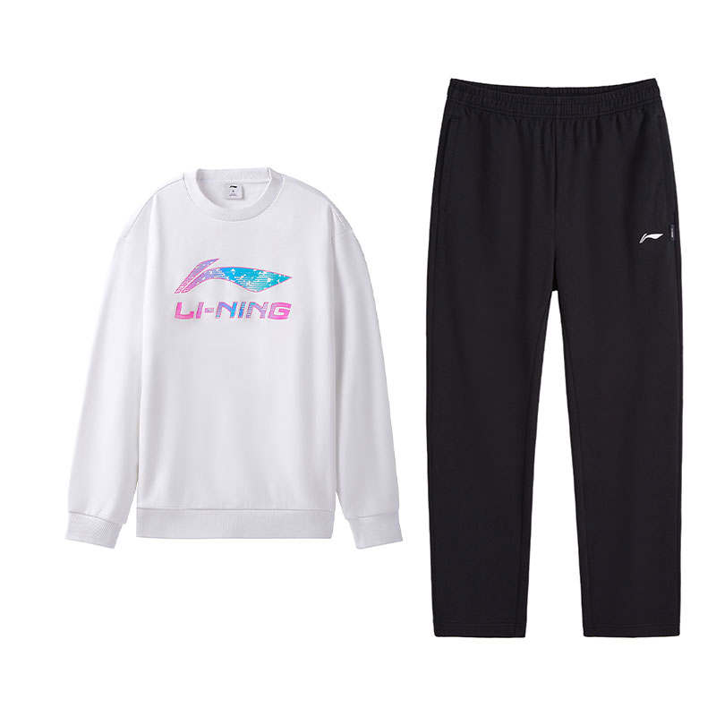 Li-Ning Li Ning Sweatshirt Set Unisex 2 Piece Set
