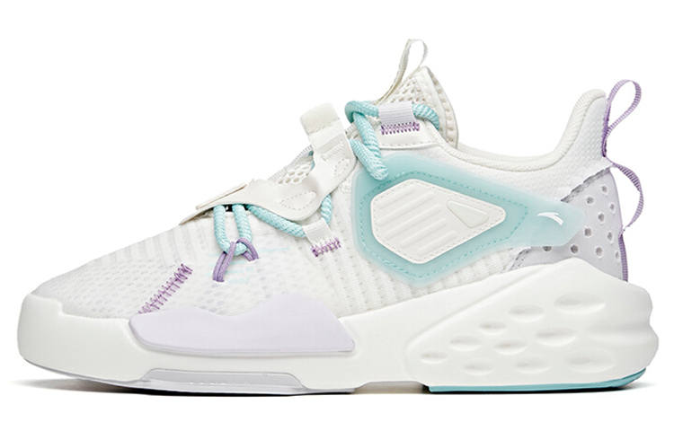 ANTA Badao Mid 'White Blue Purple' Women's