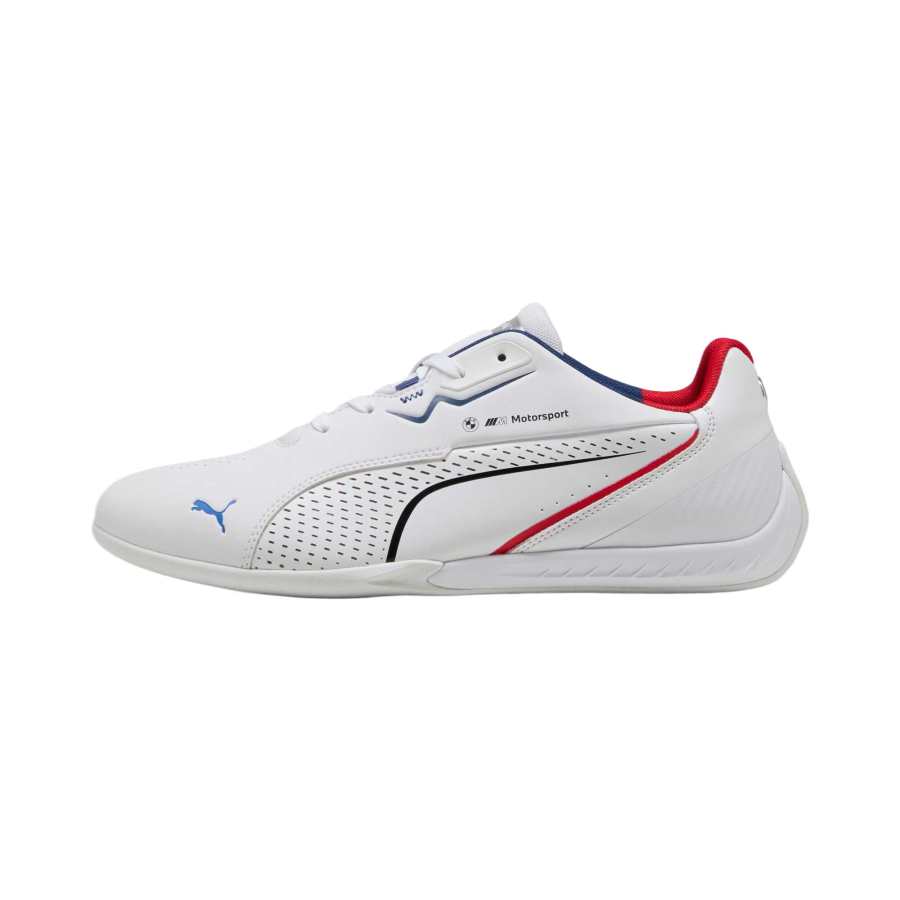 PUMA BMW x PUMA Abrasion Resistant Low top Casual Shoes Unisex White