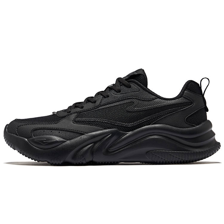 Erke Jie Ao 3.0 Slip Resistant Abrasion Resistant Low top Casual Shoes Men's Black