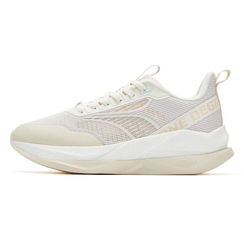361° Cushioning Breathable Rebound Low top Casual Shoes Women's Feather White Pink