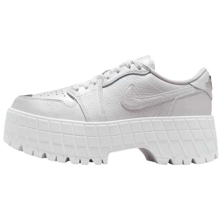 Jordan Jordan 1 Brooklyn Low White Metallic Silver Women's
