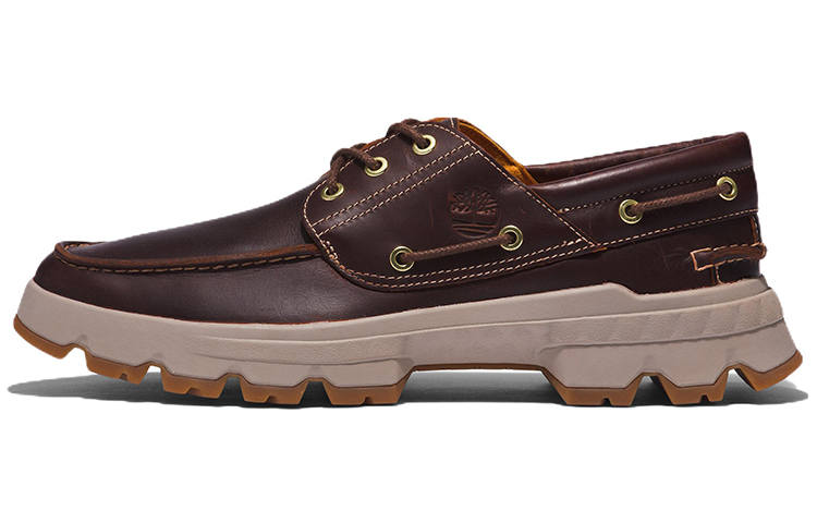 Timberland EK+Moc Toe Comfortable Abrasion Resistant Abrasion Resistant Low top Sports Casual Shoes Men's Black Brown