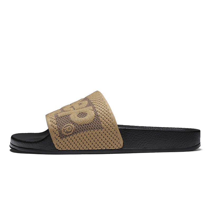 Jeep Abrasion Resistant, Odor Resistant Cushioning Slide Slippers Men's Khaki