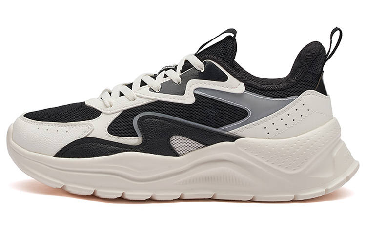 361° NFO Abrasion Resistant Low top Sports Casual Shoes Women's Black White