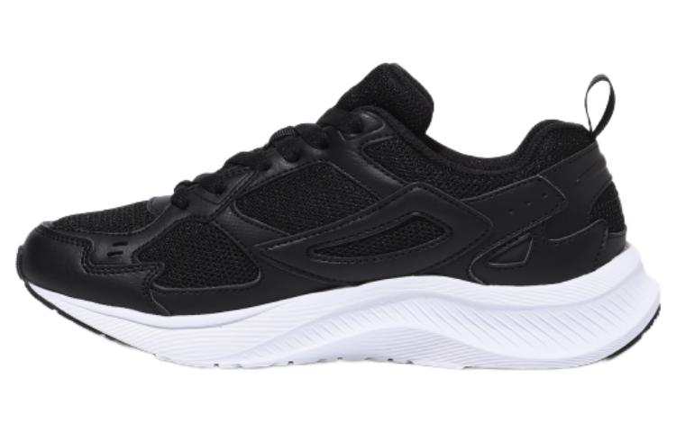 FILA Field Gauge Light Abrasion Resistant Low top Casual Shoes Unisex Black White Korean Style