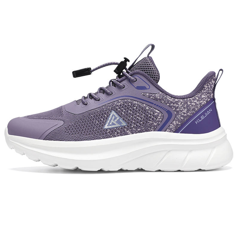KANGLEJIAN Slip Resistant, Abrasion Resistant, Lightweight Low top Casual Shoes Women's Iris Purple
