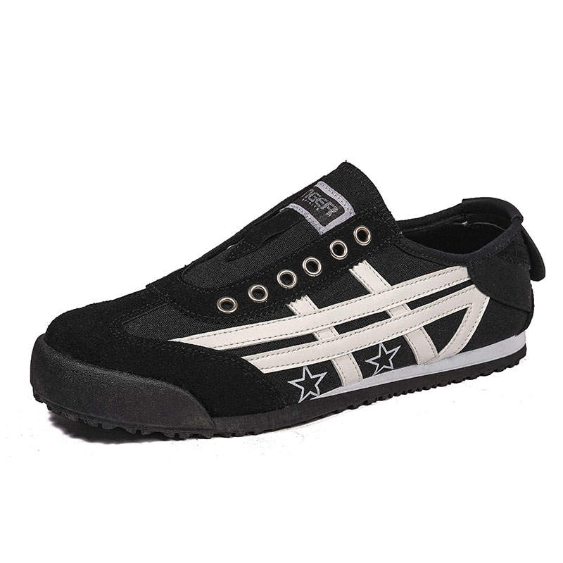 Swinsger Non slip Lightweight Low top Casual Shoes Unisex Black Warrior