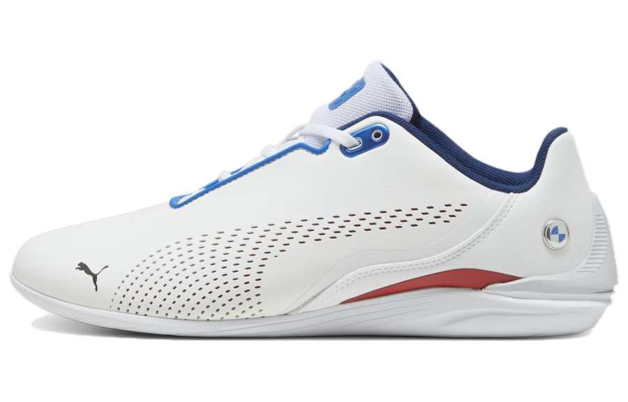 PUMA BMW M Motorsport Drift Cat Decima Low top Casual Shoes Unisex White Blue Red