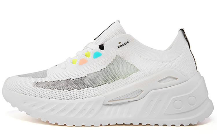 Kappa Cushioning Slip Resistant Cushioning Slip Resistant Low top Casual Shoes Unisex White