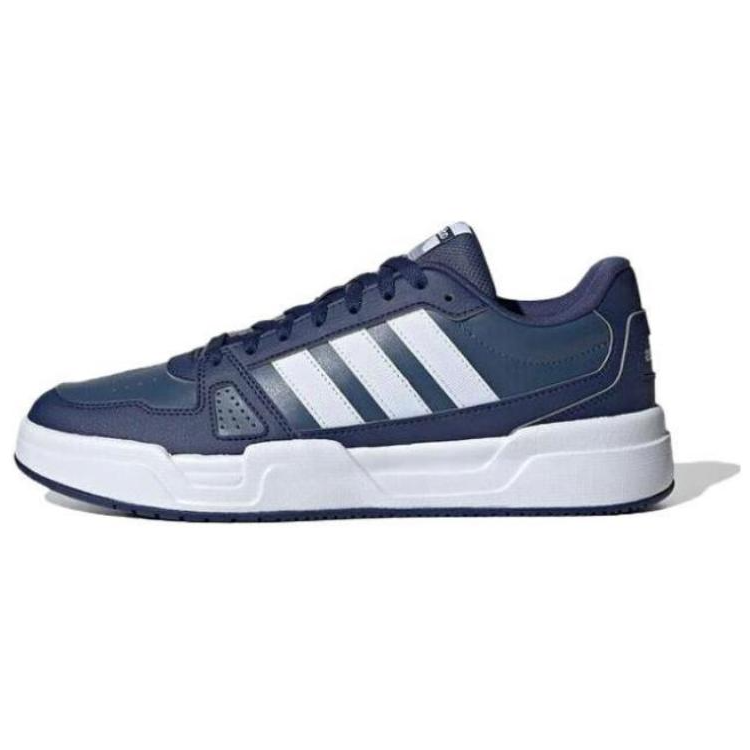 Adidas Adidas LITE BALLER Slip Resistant Abrasion Resistant Low top Casual Shoes Men's Blue White