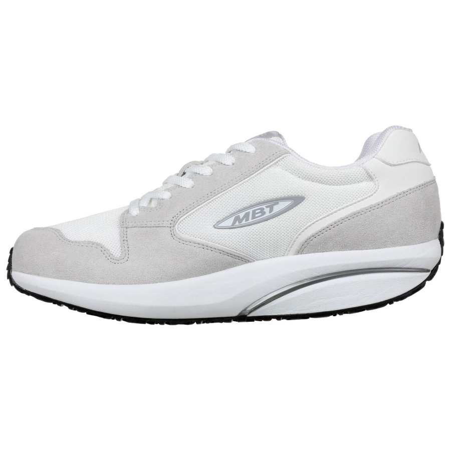 MBT Slip Resistant Abrasion Resistant Slip Resistant Abrasion Resistant Low top Casual Shoes Unisex Gray White