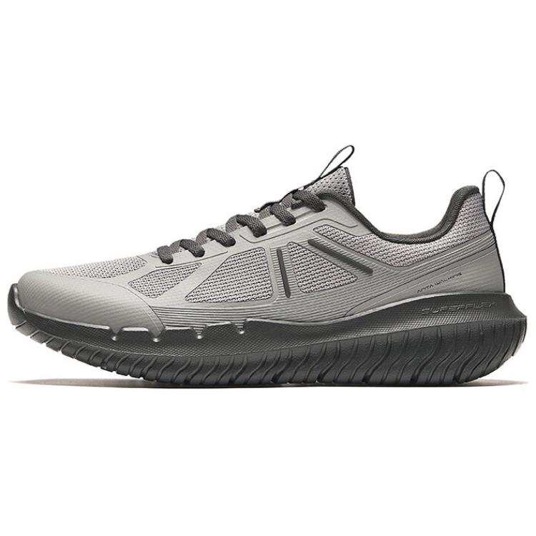 Anta Cushioning Low top Casual Shoes Men's Gray Black