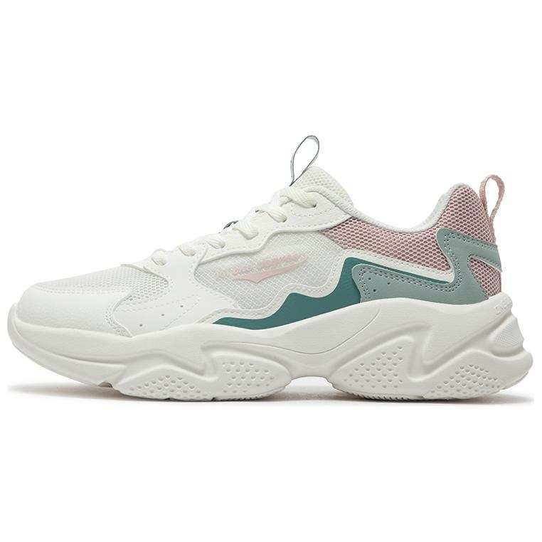 361° Slip Resistant Abrasion Resistant Low top Casual Shoes Women's White Green
