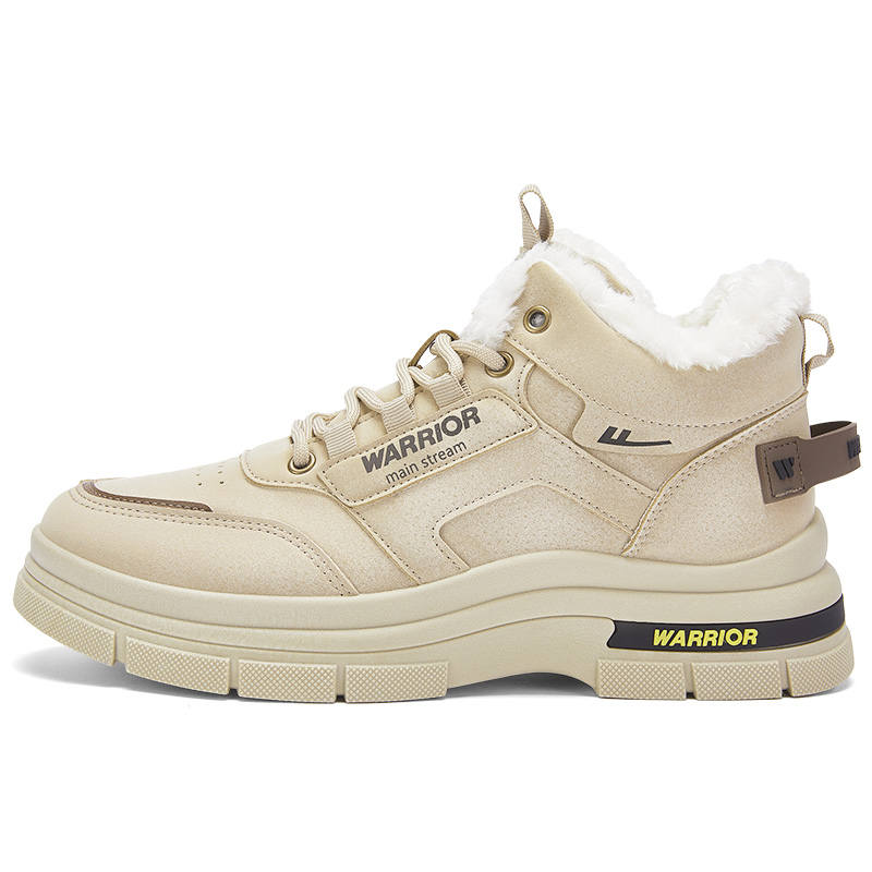 Warrior Fleece Lined, Comfortable, Versatile Slip Resistant, Abrasion Resistant, Thermal High top Casual Shoes Men's