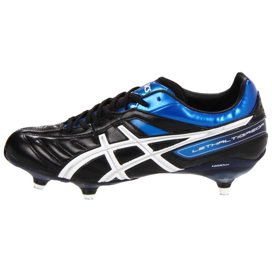 Asics Lethal Tigreor SG Soft Ground Cushioning Abrasion Resistant Cushioning, Wear Resistant Soccer Shoes Men's