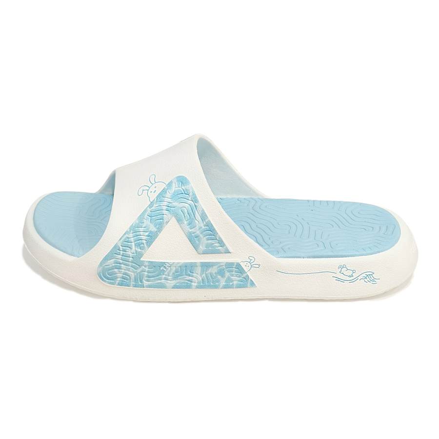 PEAK Tai Ji1.0 Slip Resistant Abrasion Resistant Slip Resistant Abrasion Resistant Slide Slippers Unisex Lake Blue
