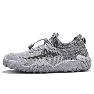 Binary Cushioning Breathable Lightweight Low top Casual Shoes Men's Gray