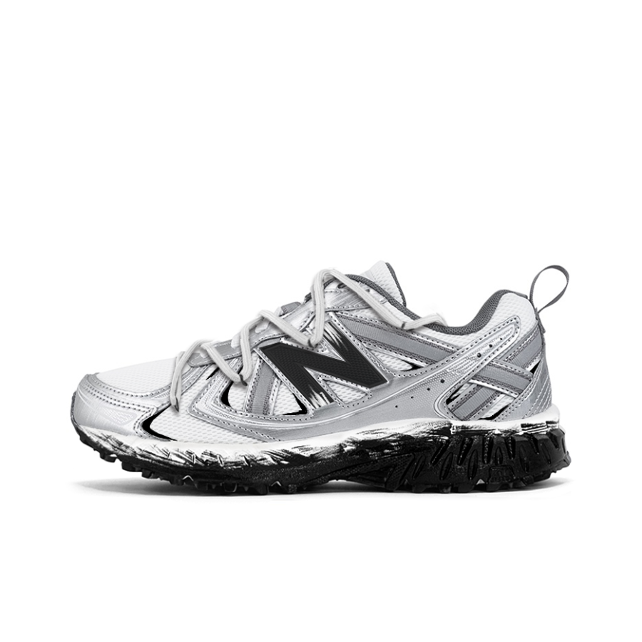 New Balance New Balance NB 410 V5 Silver Core Running Slip Resistant Slip Resistant Low top Casual Shoes Unisex Silver Black