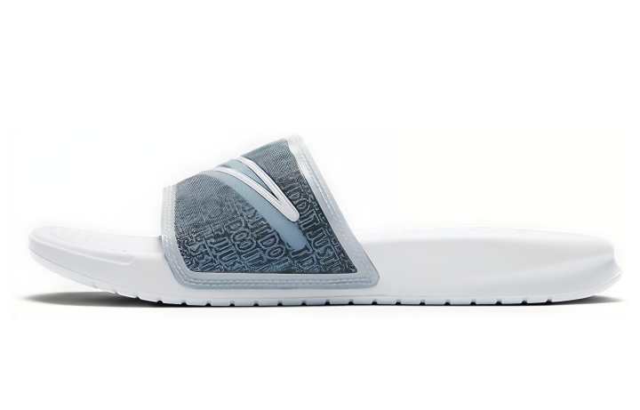 Nike Nike Benassi Lx White Blue Slippers 'White Blue' Women's