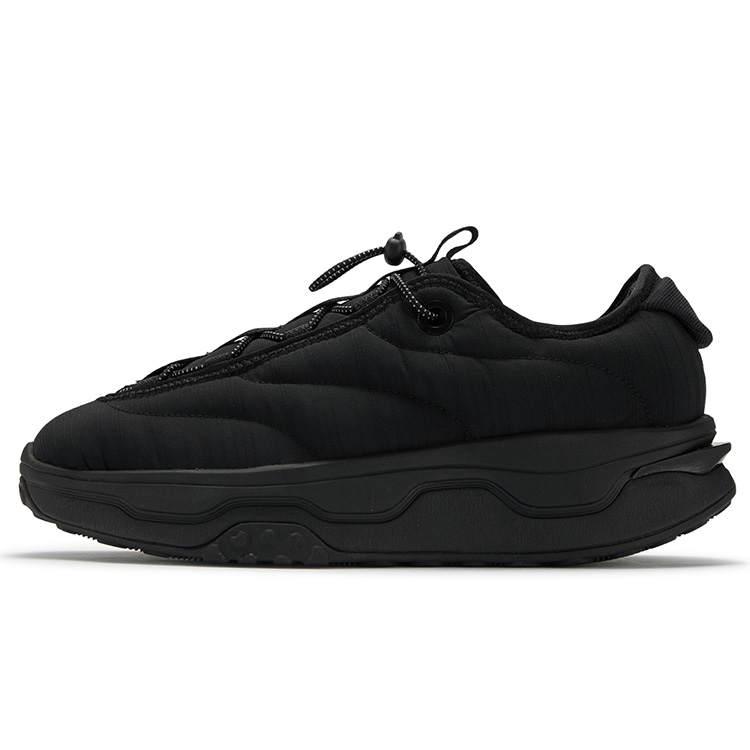 361° Slacking off Abrasion Resistant Lightweight Low top Casual Shoes Men's Obsidian Black