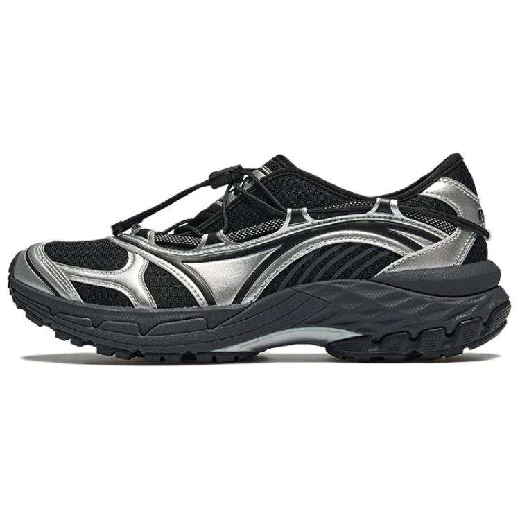K·SWISS Comfortable Round Toe Low top Casual Shoes Women's Silver Black