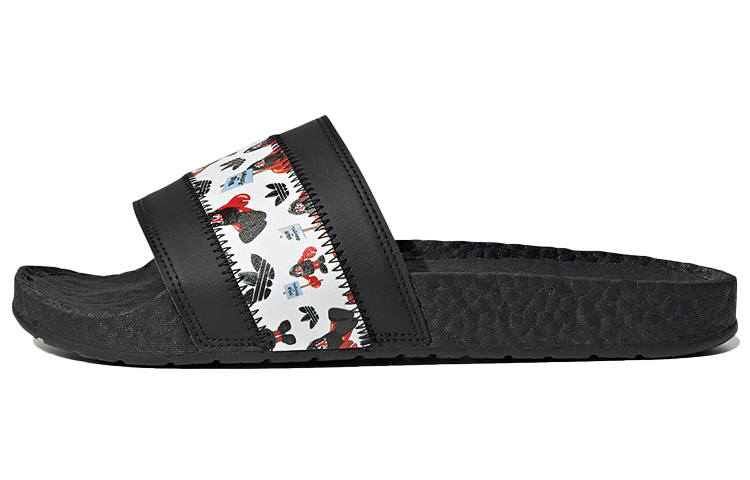 Adidas Originals Philip Colbert X adidas originals Adilette Core Black Footwear White